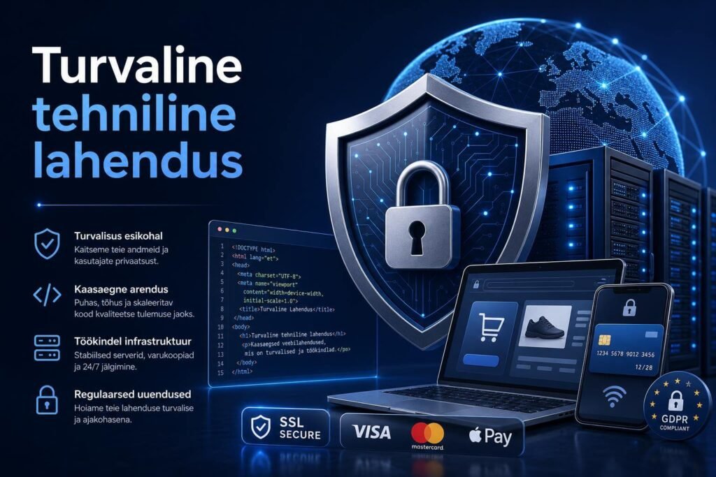 e-poe tegemine peab lähtuma turvalisusest